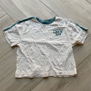 Colsie: Blue and white “Crew 1999” t-shirt